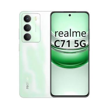 Imagem de Smartphone Celular Realme C71 128GB, 6GB RAM, 5G, Tela 6,67 polegadas 