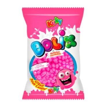 Imagem de Bala De Goma Ácida Bolix Kuky Iogurte 500g Citrus Sour Candy