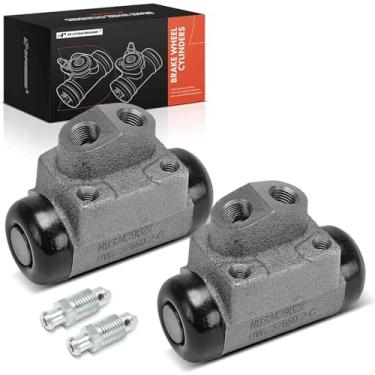 Imagem de A-Premium Cilindro de roda de freio a tambor traseiro compatível com modelos selecionados Ford, Hyundai e Merkur - Focus 2000-2011, Stellar 1985-1987, XR4Ti 1985-1989, conjunto de 2 peças