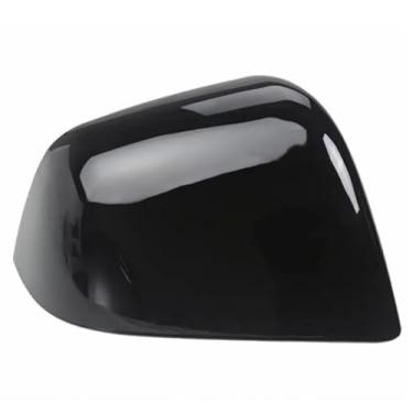 Imagem de Capa de espelho lateral adequada para Tesla Model Y 2020 2021 2022 2023 Tampa de espelho retrovisor (preta, lado direito do passageiro)