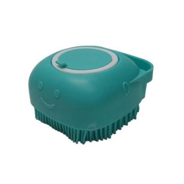 Imagem de Lava Pelo Pet Escova Banho Cachorro Gato Dispenser Shampoo - ART HOUSE