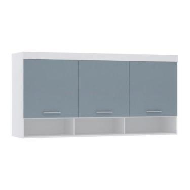 Imagem de Guarda Roupa Modulado Alpes Maleiro Ponte Aéreo Casal Queen 1,58m - Mó