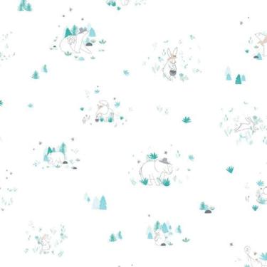 Imagem de Papel De Parede Tartine Et Chocolat 4 Infantil Azul 36230601tc