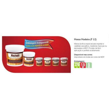 Imagem de Massa para Calafetar Madeira Retok Acrilica 370 Gr Tabaco