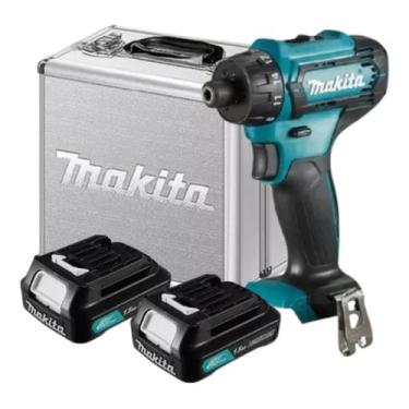 Imagem de Furadeira Parafusadeira 2 Baterias 12v Df033 Maleta S/ Carrg - MAKITA