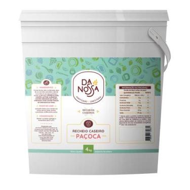 Imagem de Recheio Caseiro Paçoca 4kg - Da Nossa - Da Nossa 