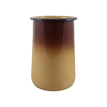 Imagem de Porta Utensílios Esmaltado Marrom degradê G - Ewel