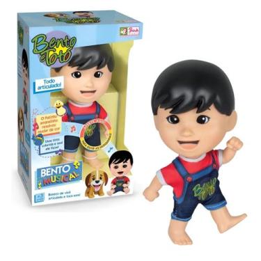Imagem de Boneco Bento Musical Articulado Bento E Totó Brink Model