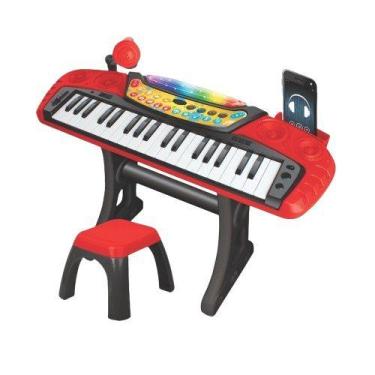 Imagem de Teclado Infantil com Microfone ZP01154 - ZOOP