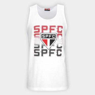 Imagem de Regata São Paulo Masculina - Surf Center, Branco, G