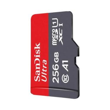 Imagem de Cartão De Memória SanDisk MicroSD 32GB 64GB 128GB 256GB UHS-I U3 C10 V