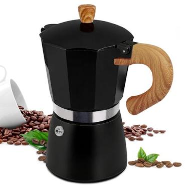Imagem de Cafeteira Moka Supvision 450 ml de Alumínio  9 Xícaras  Café Italiano