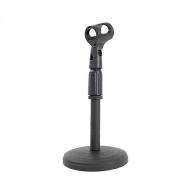 Imagem de Suporte Pedestal De Mesa Superfície para Microfones Portátil Estudio -