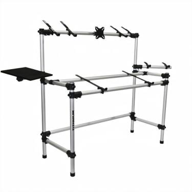 Imagem de Rack Titanium Studio RS130S Para Teclado, Controlador, Sintetizador, Arranjador, Piano Digital Com Suporte Monitor LCD