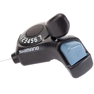 Imagem de Alavanca Câmbio Shimano TX-30 21v Par Preto-Unissex