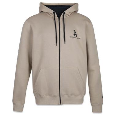 Imagem de MOLETOM NEW ERA CANGURU ABERTO MLB LOS ANGELES DODGERS OLD CULTURE-Masculino