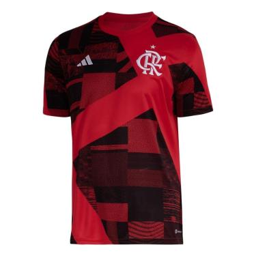 Imagem de Camisa Pré-Jogo CR Flamengo Adidas-Masculino