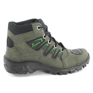 Imagem de Bota Cuturno Masculino Adventure Motoqueiro Sola Costurada-Masculino