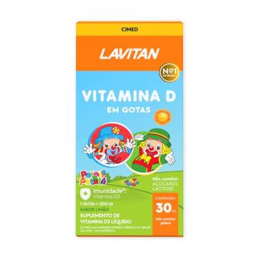 Imagem de LAVITAN VIT-D SOL OR FR 30ML, Laranja, Pequeno