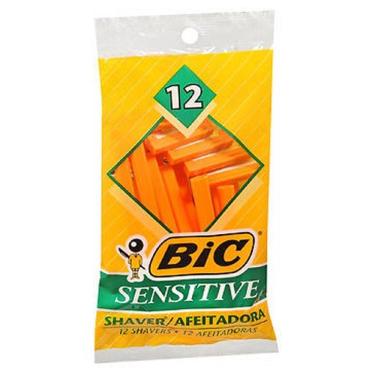 Imagem de Barbeadores de lâmina única Bic Sensível Pele 12 cada da Bic (pacote com 6)