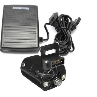 Imagem de Motorzinho Doméstico Preto com Pedal aceleradorEletrônico - Fox, 220V
