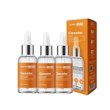 Imagem de Kit  Sérum Facial Clareador e Melasma para Manchas  Dermachem 3 unidad