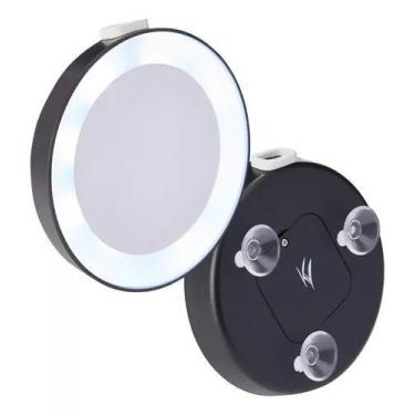 Imagem de Espelho Led De Aumento Zoom 15x Com Ventosas Fixadoras Klass Vough