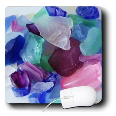 Imagem de 3dRose Mouse pad de vidro marinho LLC 20 x 20 x 0,25 polegadas (mp_17768_1)