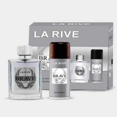 Imagem de Kit Perfume La Rive Brave Edt Masculino 100ml + Desodorante 150ml