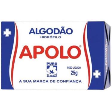Imagem de Algodão Hidrófilo Apolo caixa 25g