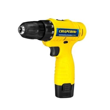 Imagem de Furadeira Parafusadeira Chiaperini 750 3/8 A Bateria 12v 1.3amp Carregador Bivolt