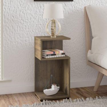 Imagem de Mesa Lateral 2 Nichos Toy Artely Pinho