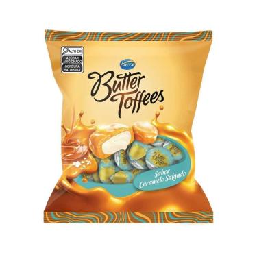 Imagem de Bala Arcor Butt Toffees Sabor Caramelo Salgado 100g
