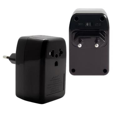 Imagem de Transformador Tomada 110v Para 220v E 220v Para 110v 100w - Time