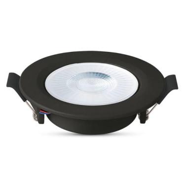 Imagem de Spot Embutir Redondo Luz Branco Quente 6w Super Led Teto - BLUMENAU