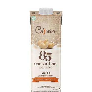 Imagem de Leite Vegetal CAJUEIRO 85 CASTANHAS 1 litro X 12 unidades