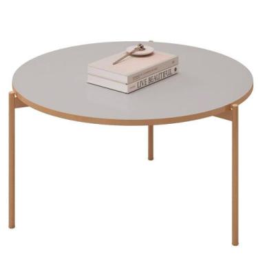 Imagem de Mesa De Centro Decorativa Industrial Ellie D05 Bali - LYAM DECOR