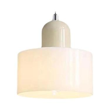 Imagem de Luminária Pendente De Vidro Nórdica Moderna Para Quarto, Lustre Simple
