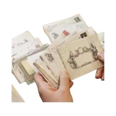 Imagem de Envelopes Pequenos Estilo Carta De Amor Retrô 12pcs/pacote Sacos OPP L