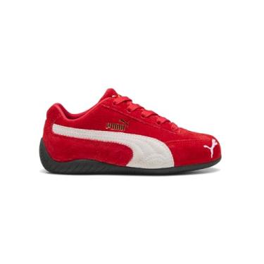 Imagem de Puma Tênis infantil unissex Speedcat (criança pequena), Para todos os tempos, vermelho/branco, 11.5 Little Kid