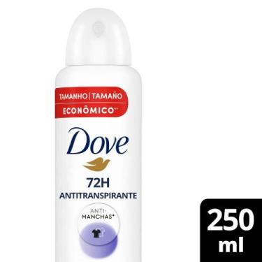 Imagem de Desodorante Antitranspirante Aerosol Dove Invisible Dry 250 ml