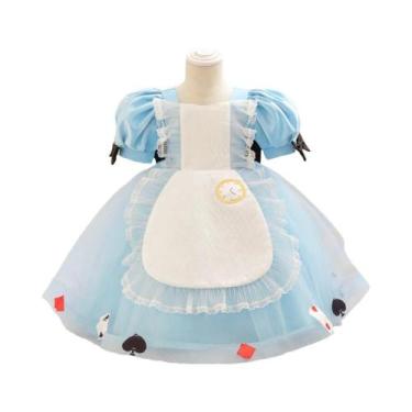 Imagem de Vestidos De Princesa Alice Para Meninas, Vintage Lolita, Cosplay De Em
