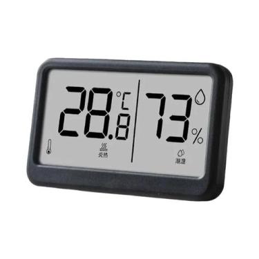 Imagem de Medidor Digital De Temperatura E Umidade Portátil Mini Para Uso Intern