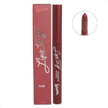 Imagem de Lápis Batom Retrátil Luisance Lips To Go Rubi Ref.:L7008