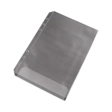 Imagem de Pasta De Armazenamento Transparente A5 Com 6 Furos Para Organizador De