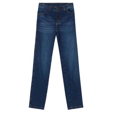 Imagem de Calça infantil menina em jeans Brandili-Feminino