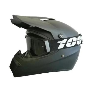 Imagem de Capacete De Motocross Adulto Profissional Para ATV, Downhill, Mountain