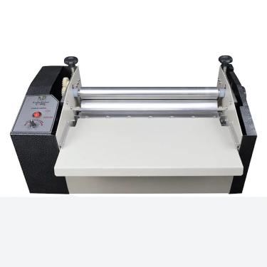 Imagem de Coladeira de Arquivos Sob Pressão C-400 PRO Aço Tratado Boca 40cm Profissional para Colas à Base de Água MR Máquinas