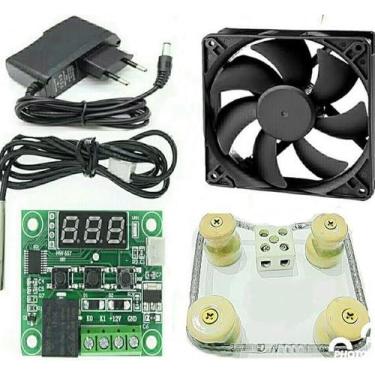 Imagem de Kit Pet Completo Para Aquecimento De Chocadeira Com Termostato Resistê