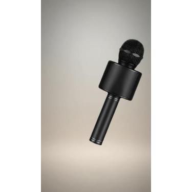 Imagem de Microfone Bluetooth Portátil para Karaokê e Gravação - Congratulations